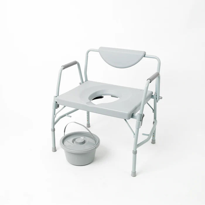 Bariatric Commode Chair with Bucket