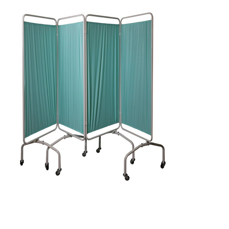 Green Medical Room Screen with 3 panels