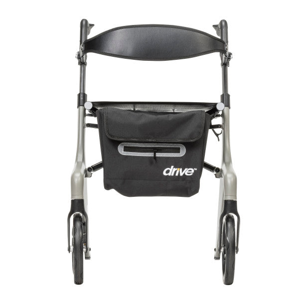 Black walker with a bag featuring the 'Drive' brand on a white background