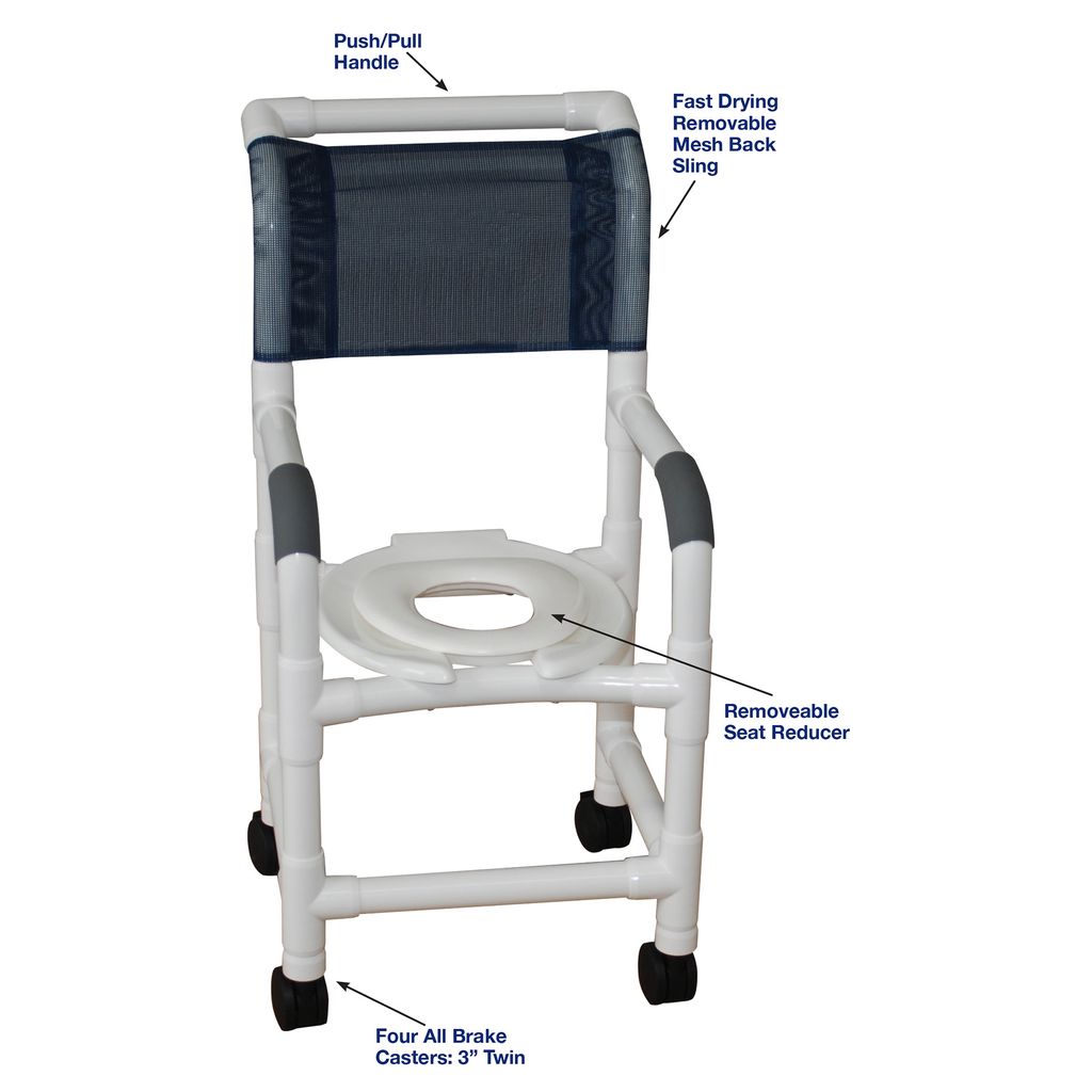 Pediatric and Small Adult Shower Chairs