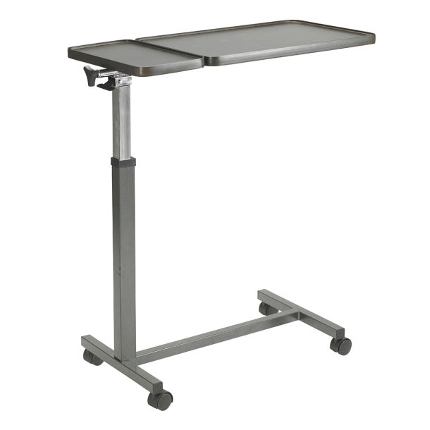 Overbed Table – Double Top with Tilt & Fixed Surfaces