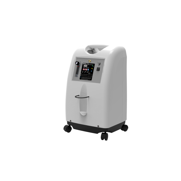 Oxygen concentrator on a white background