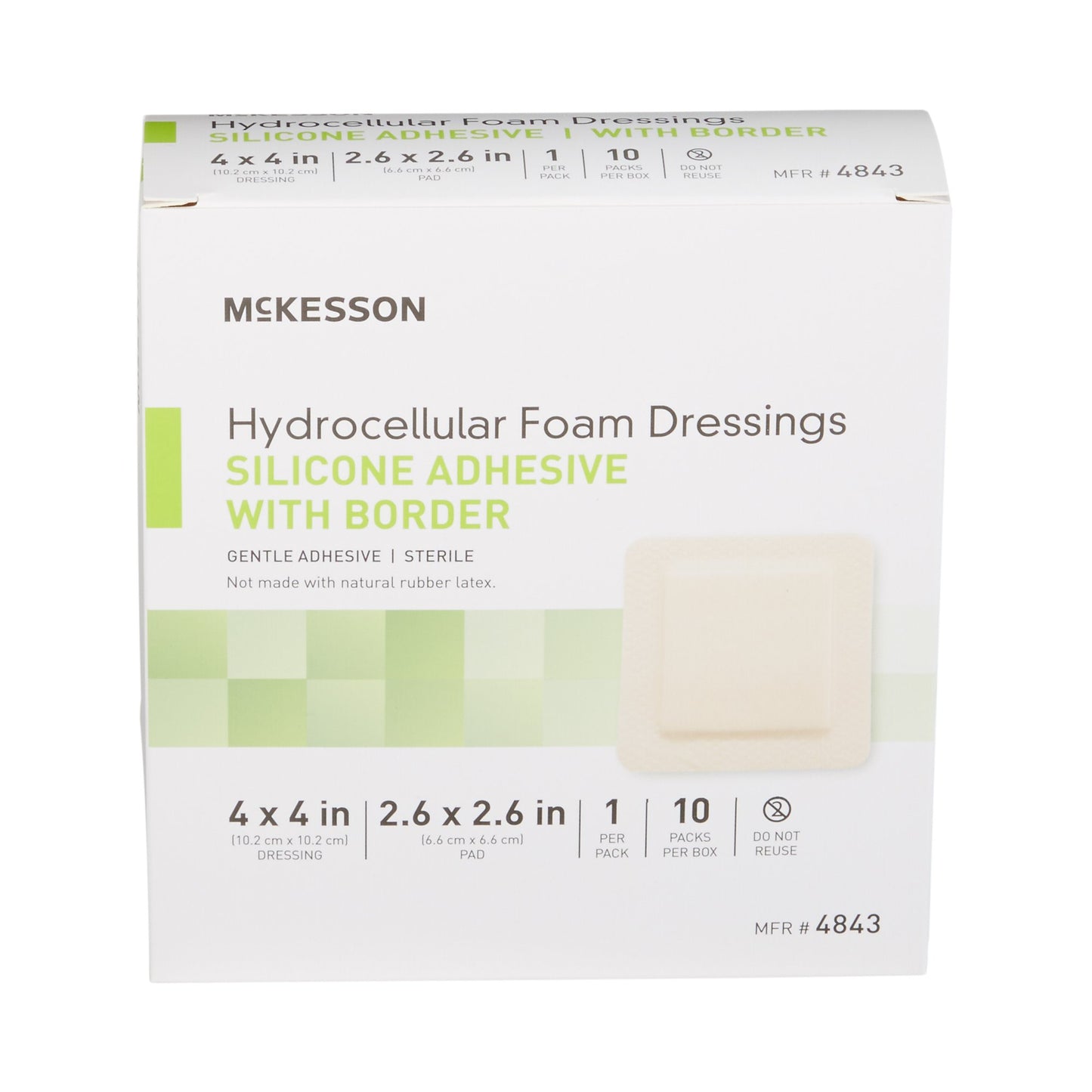 McKesson Silicone Foam Dressing