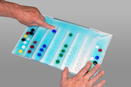 gel pad number color association