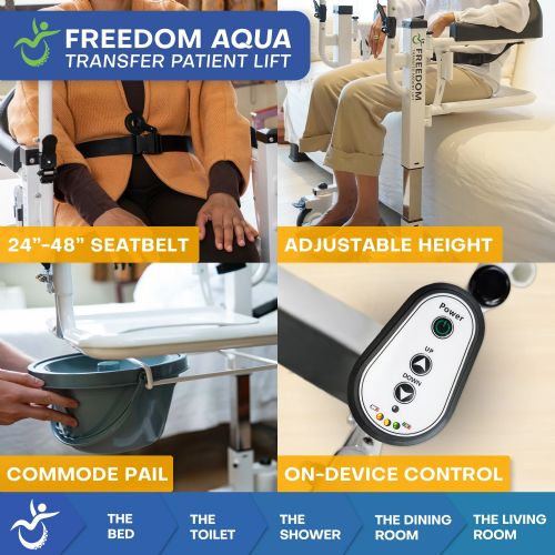 Freedom Patient Lift - Aqua