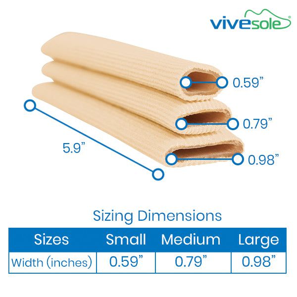 Vivesole insole with dimensions labeled and Vivesole logo.