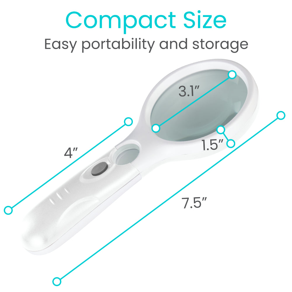 Measurement tool with dimensions labeled on a white background