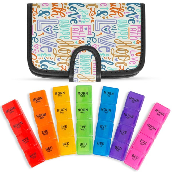 Travel Pill Organizer (Faith Case)