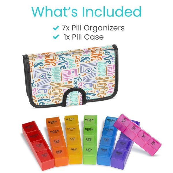 Travel Pill Organizer (Faith Case)