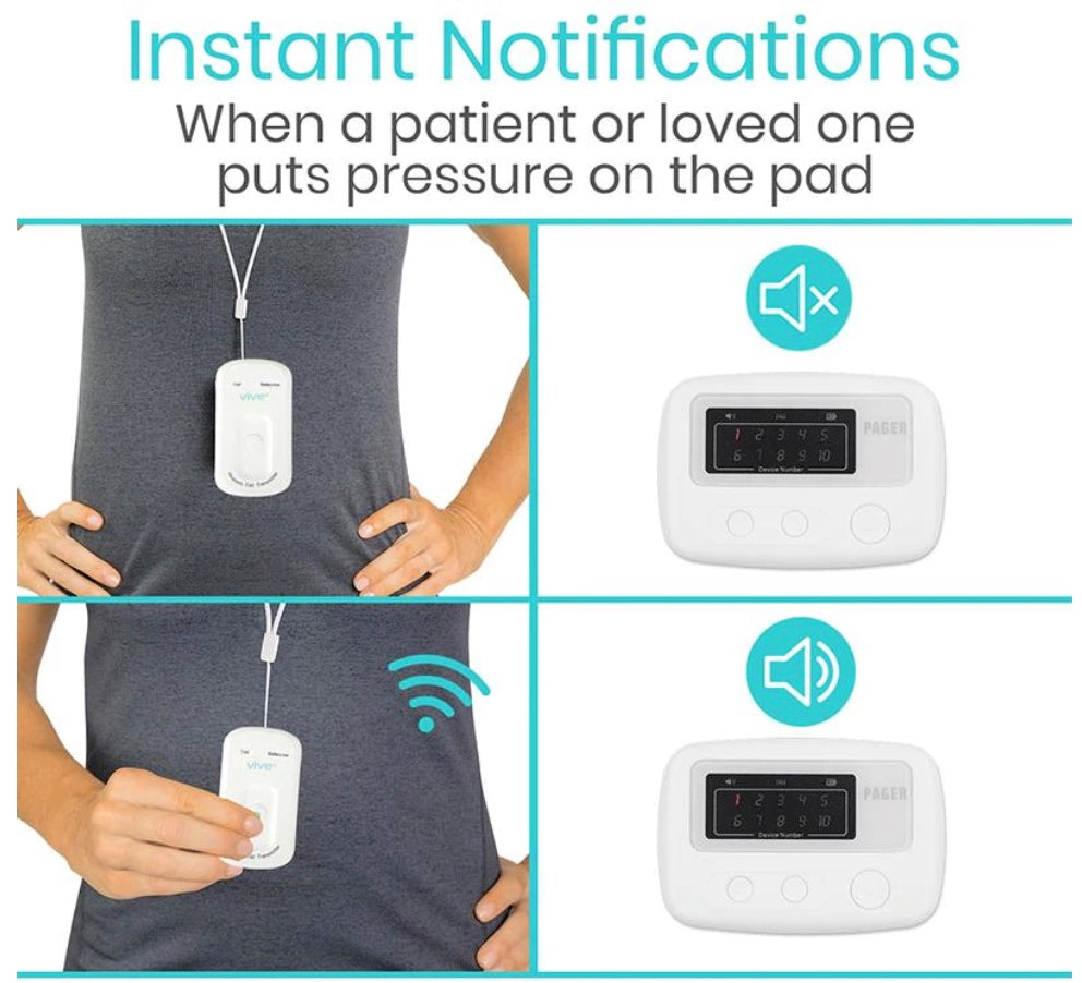 Health monitoring device with instant notifications feature on a white background
