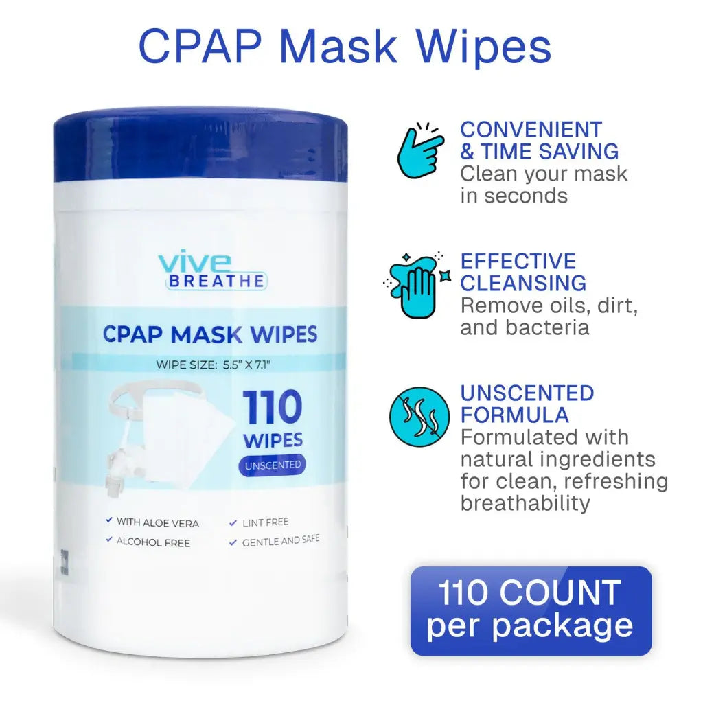 CPAP Mask Cleaning Wipes