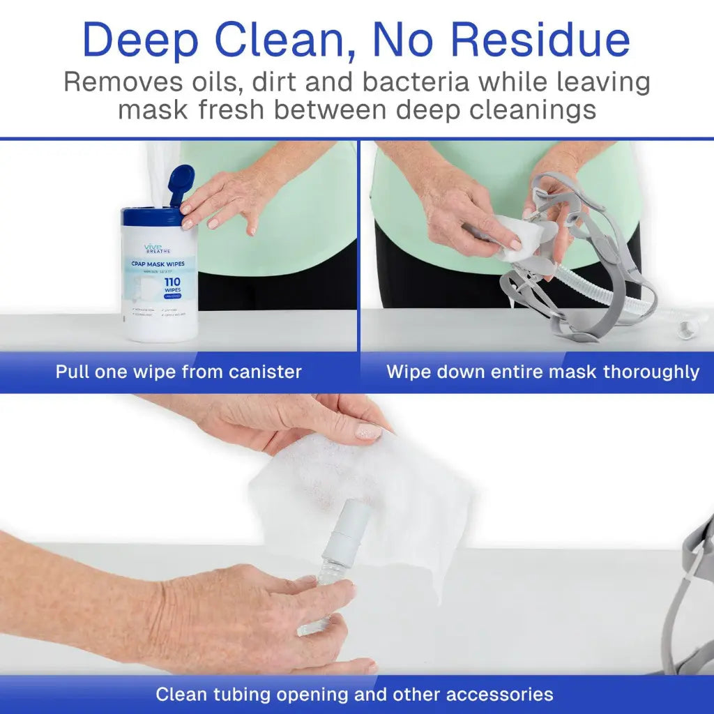 CPAP Mask Cleaning Wipes