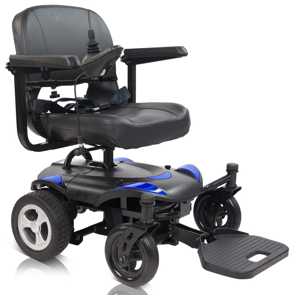 Blue Power Wheelchair