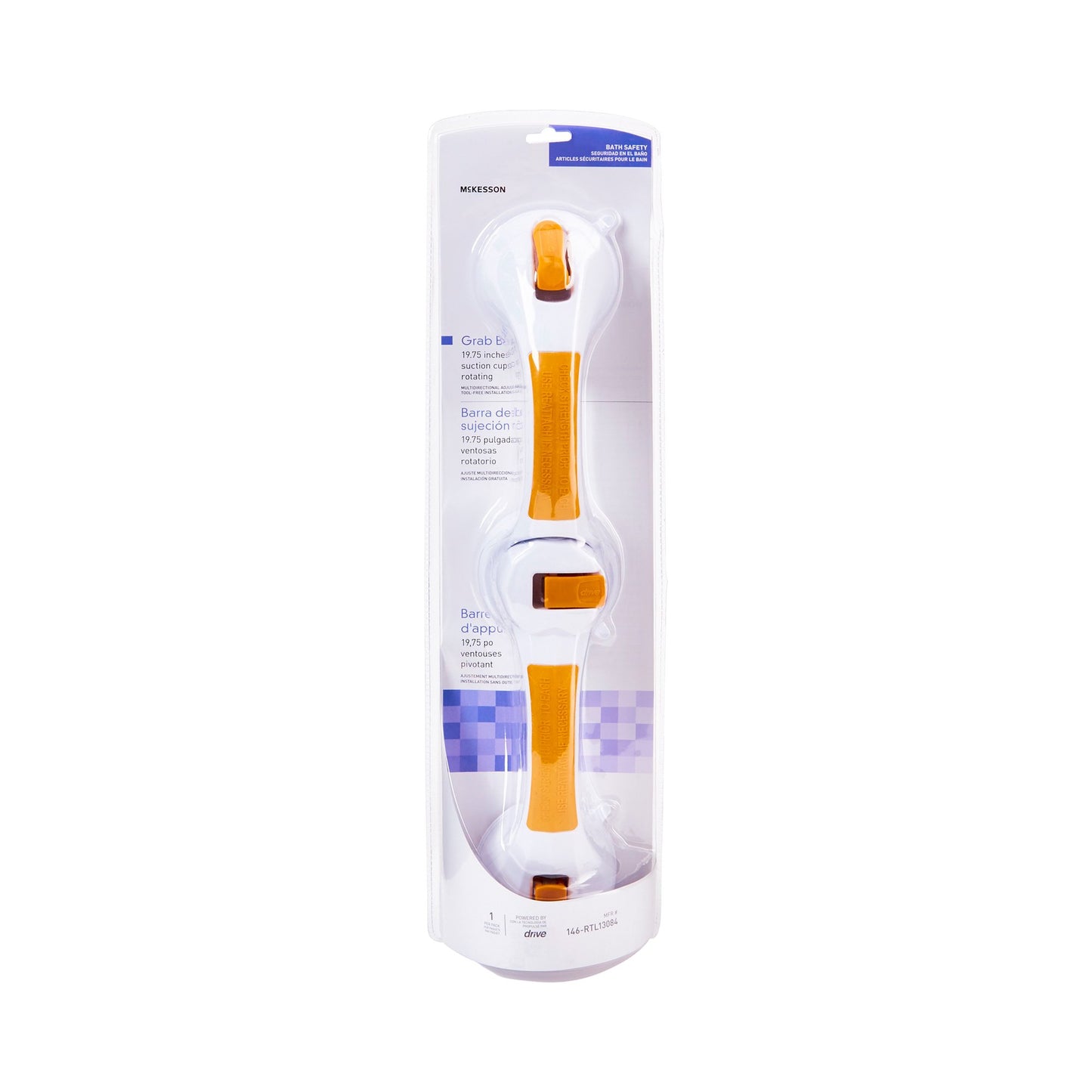 Packaged product with a white background
