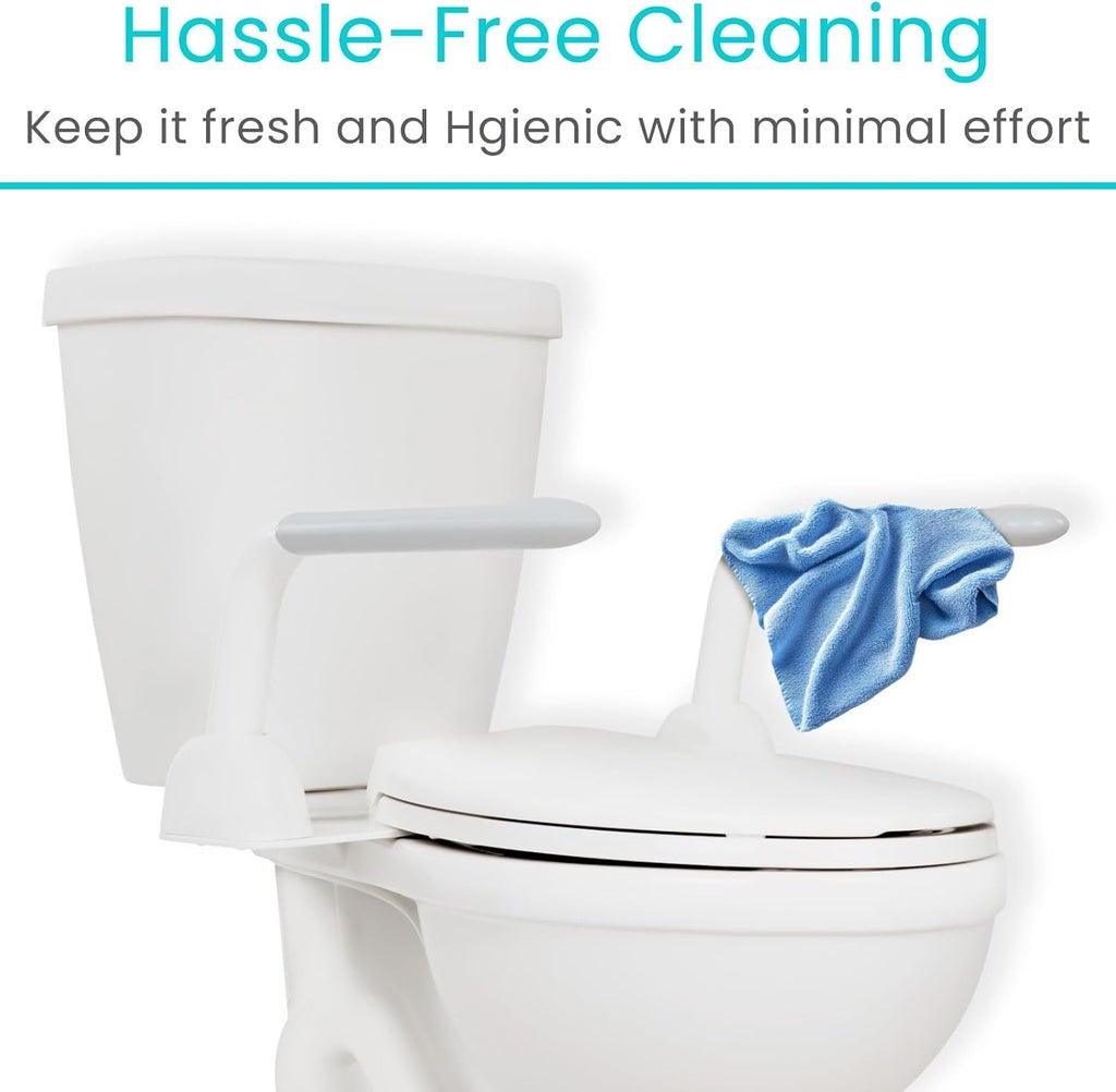 Rise Up Toilet Rail is easy to clean