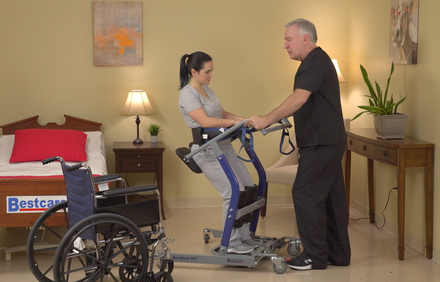 STA450 Bariatric Patient Transfer being used to transfer patient safely
