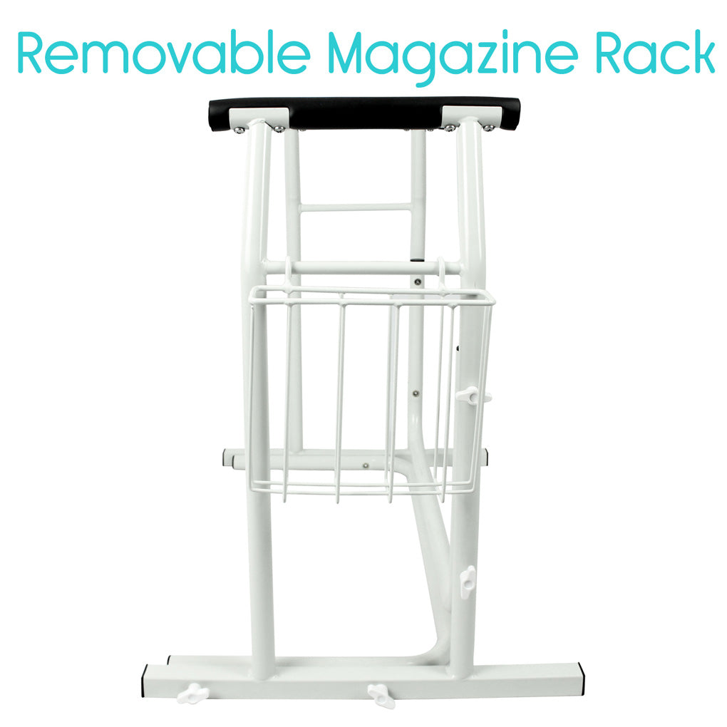 Vive Stand-Alone Toilet Safety Rail – 2 Pack side view