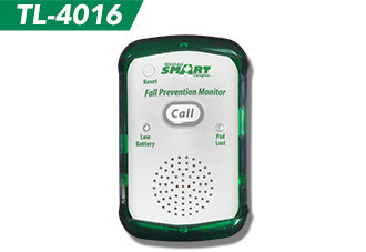 Smart full prevention monitor device with green and white design on a white background