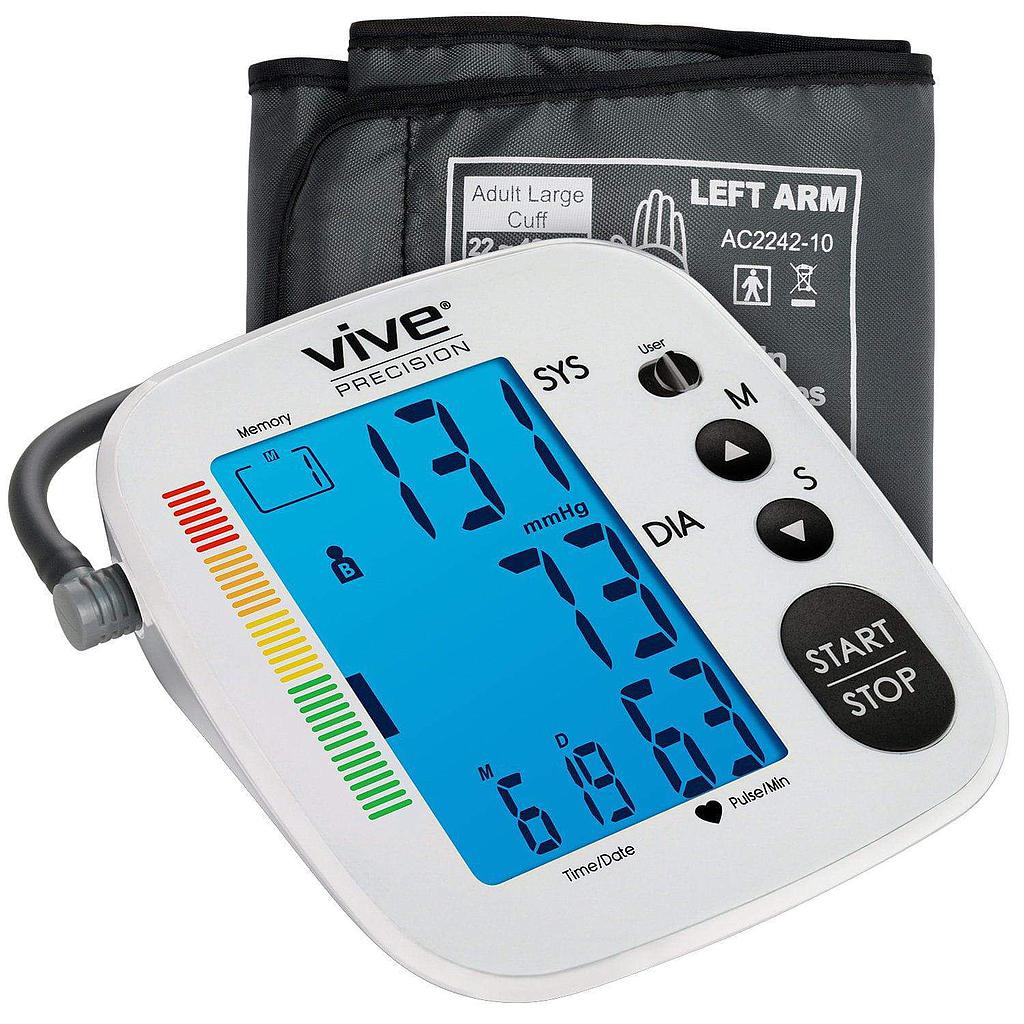 Vive Precision Blood Pressure Monitor in silver