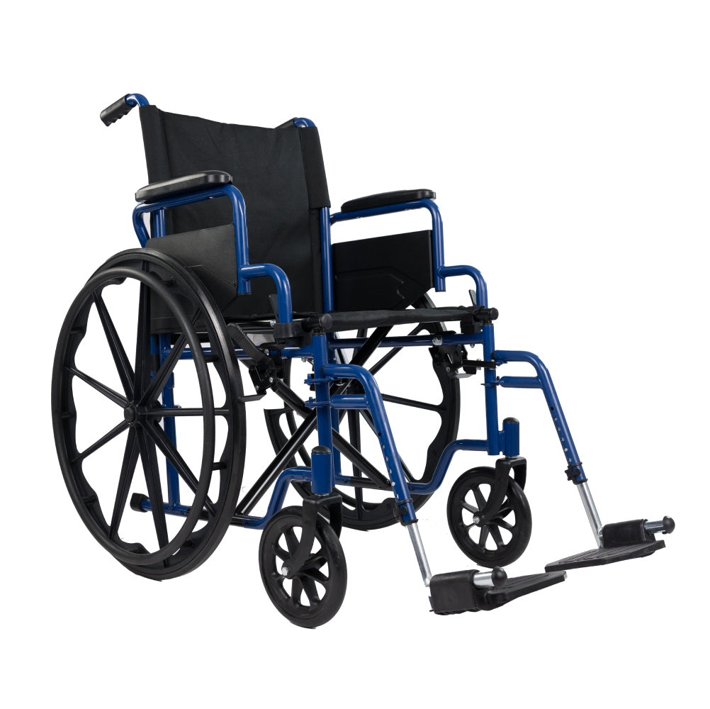 Core Manual Wheelchair in Blue