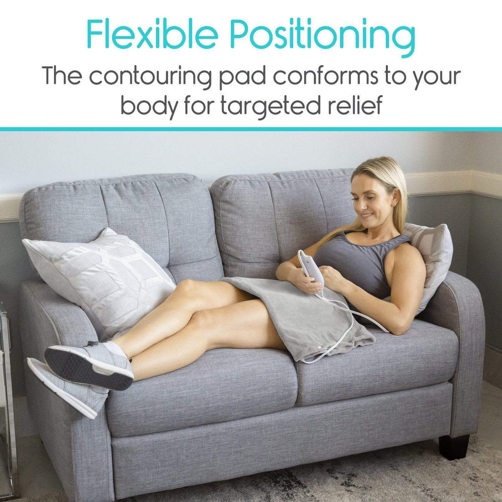 Vive heating pad is flexible