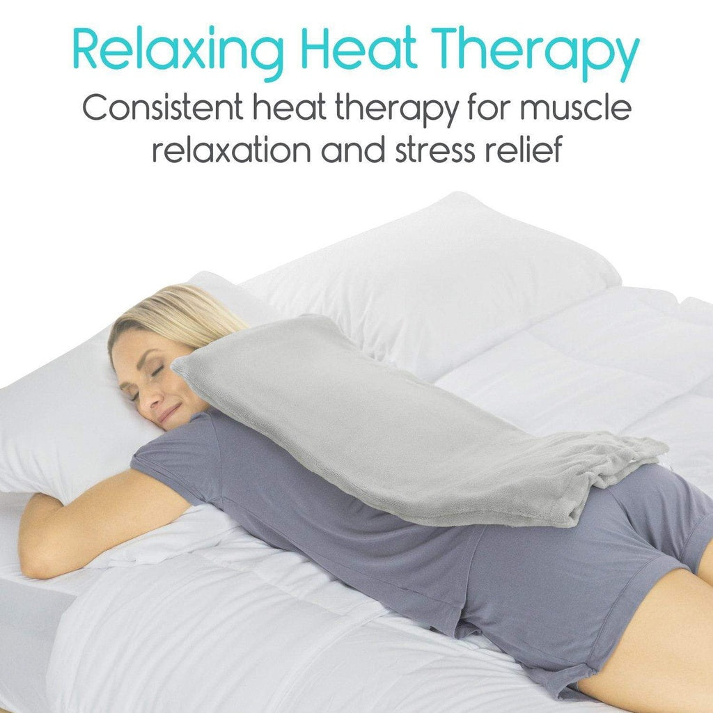 Vive heating pad adjustable heat for body relaxation