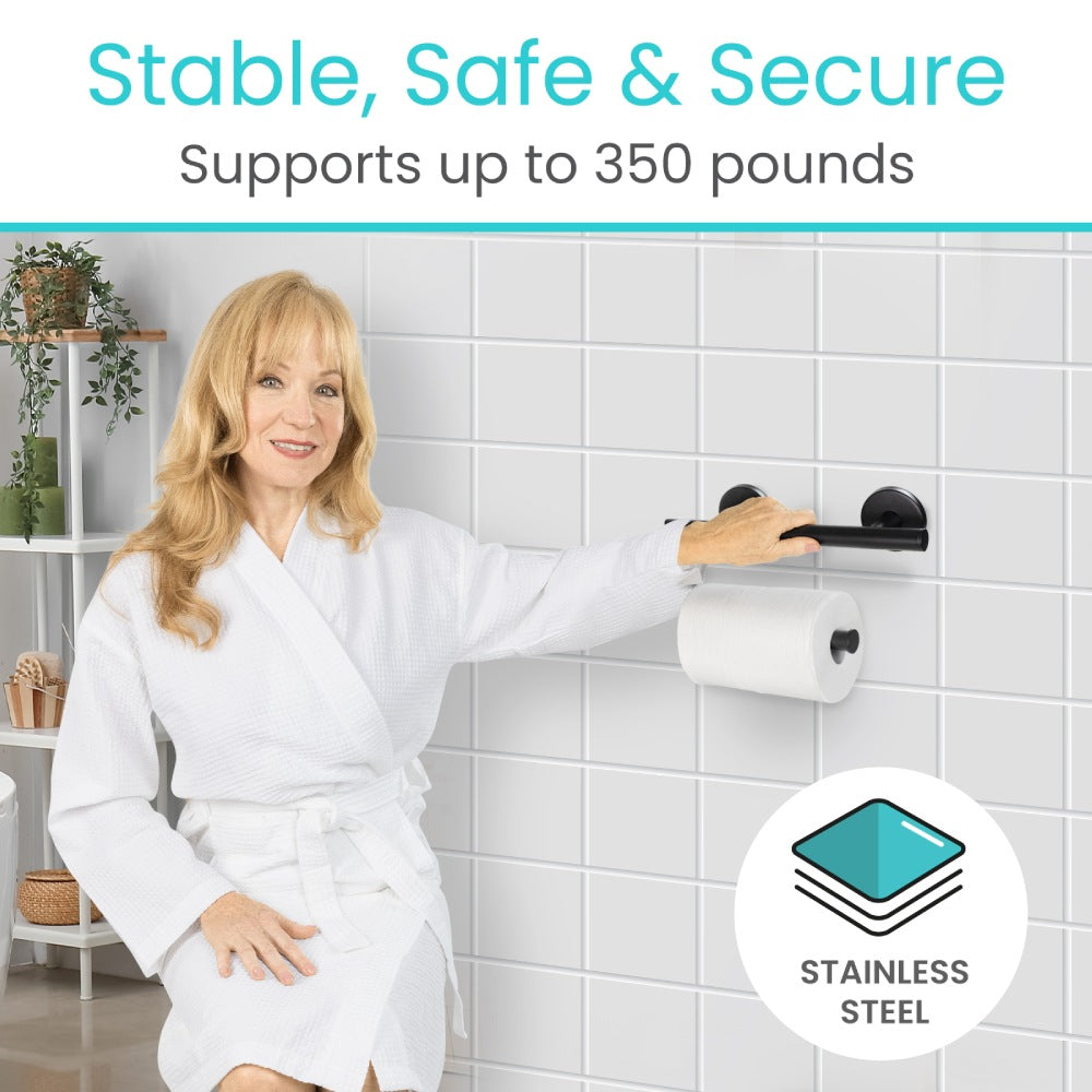 Vive Metal Grab Bar supports up to 350 LBS