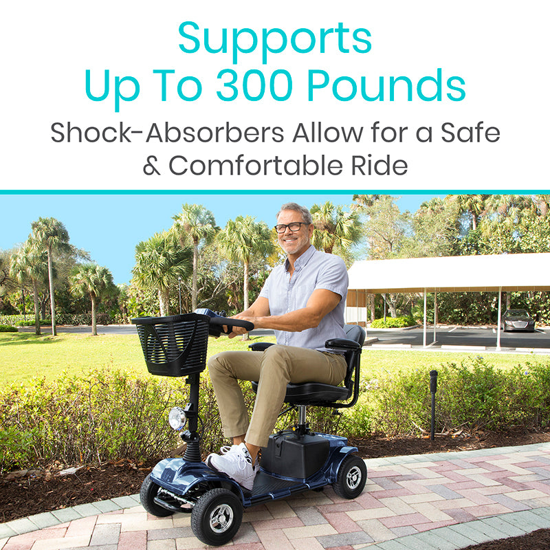 Vive Mobility Scooter – Series A supports 300 lbs