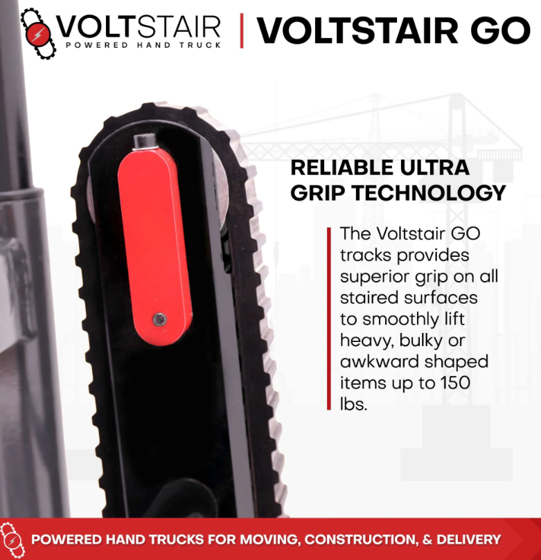 Voltstair GO Powered Motorized Stair Climbing Hand Truck