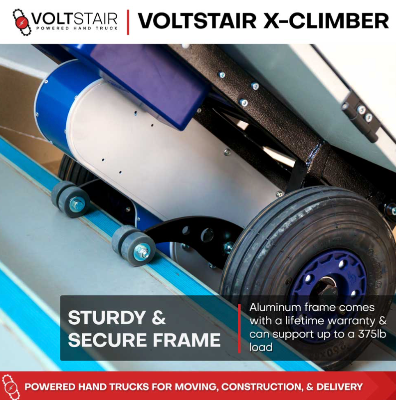 Voltstair X-Climber Powered Stair Climbing Hand Truck