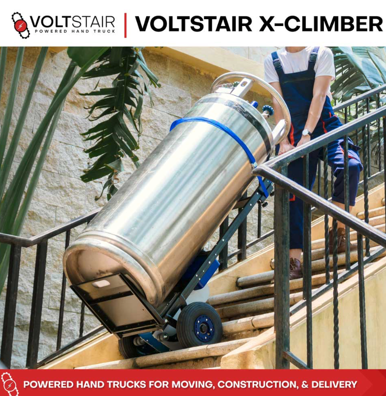 Voltstair X-Climber Powered Stair Climbing Hand Truck
