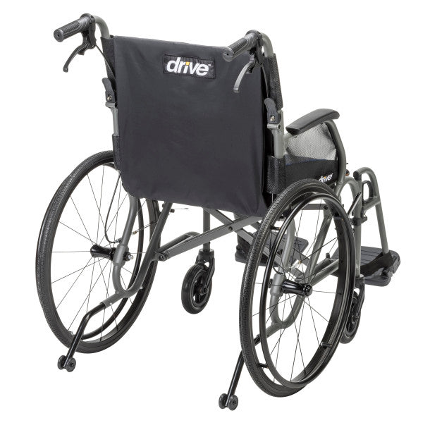 back of wheelchair