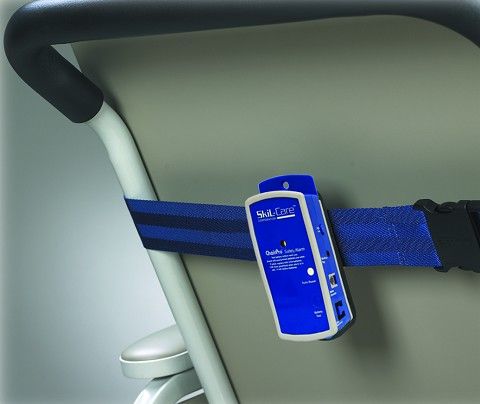 alarm mount belt for wheelchair