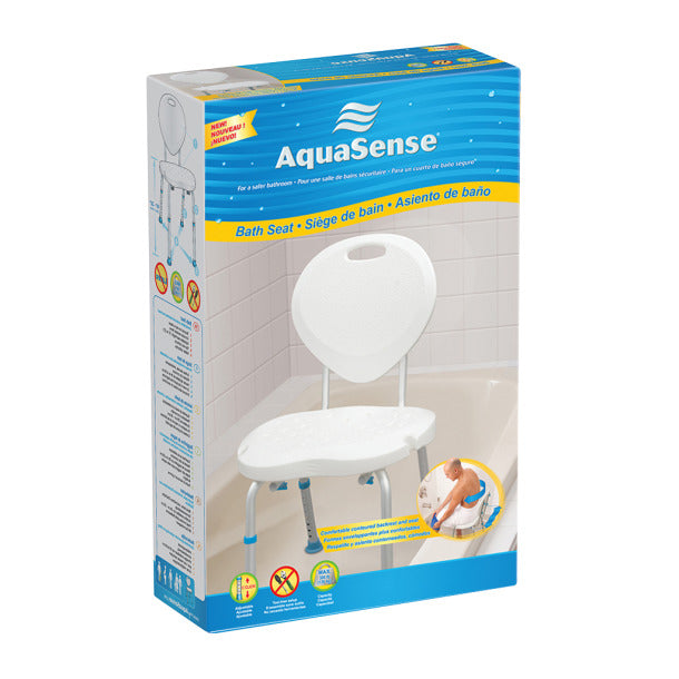 AquaSense Ergonomic Adjustable Bath Seat