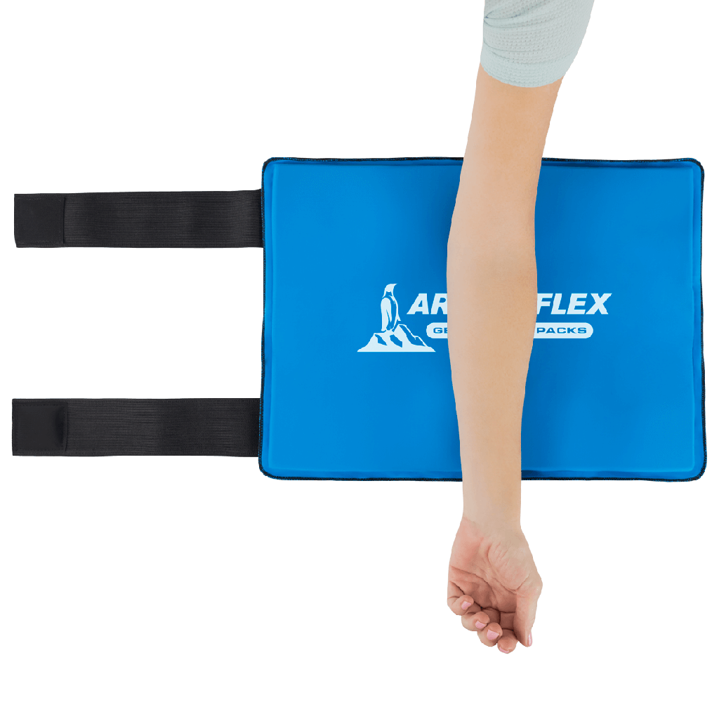Blue Armband with 'Arbortec Flex' branding on a transparent background