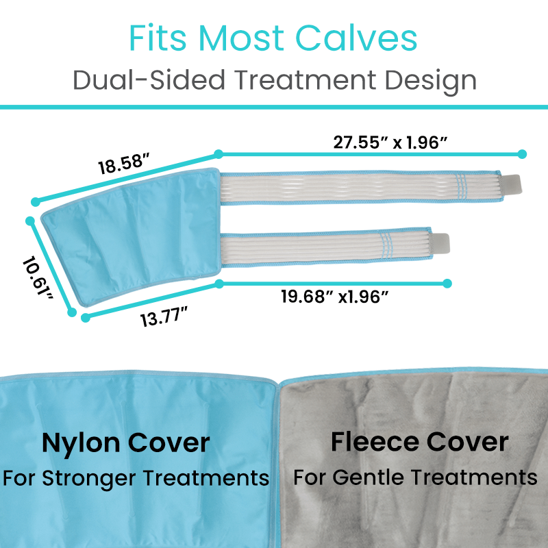 Measurement chart and comparison of a dual-sided treatment design with nylon and fleece covers.