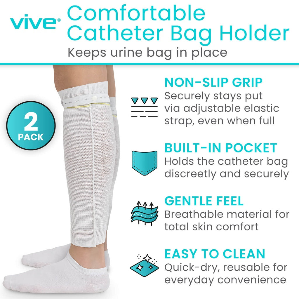 Catheter Leg Bag Holder Sleeves