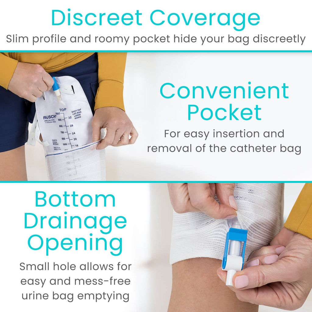 Catheter Leg Bag Holder Sleeves