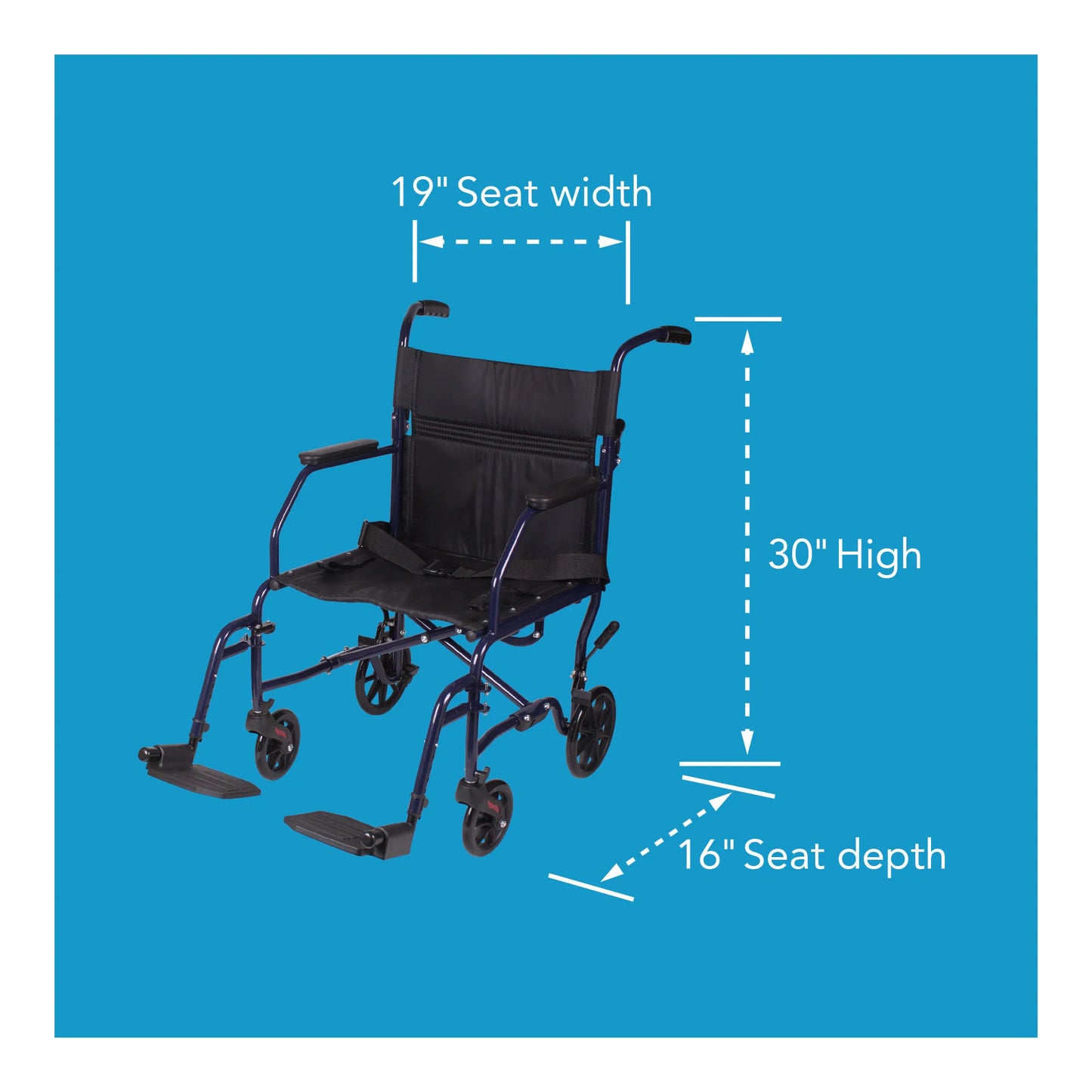 Carex Classics Transport Chair