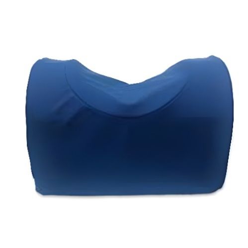 Blue cushion on a white background