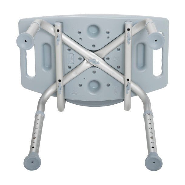 Gray and silver medical device on a white background
