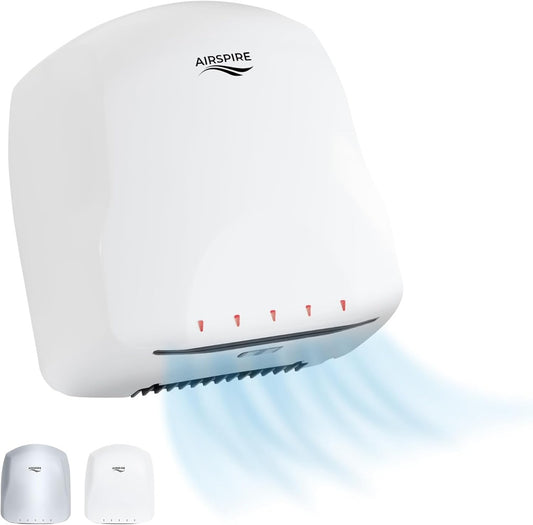Airspire Pure Hand Dryer – Fast Drying with HEPA Filter & UV Protection