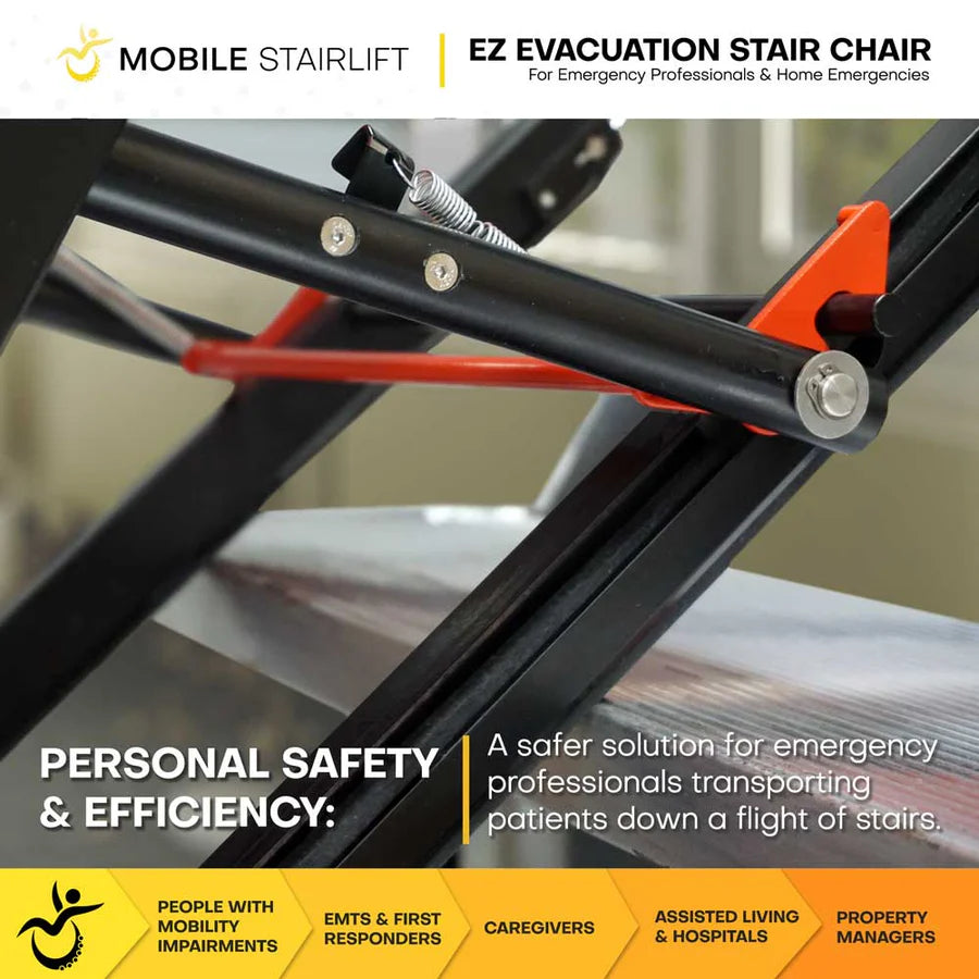 EZ Evacuation Foldable Stair Lift Chair
