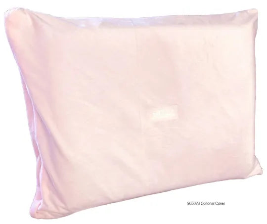 White pillow on a white background with '95023 Optional Cover' text.