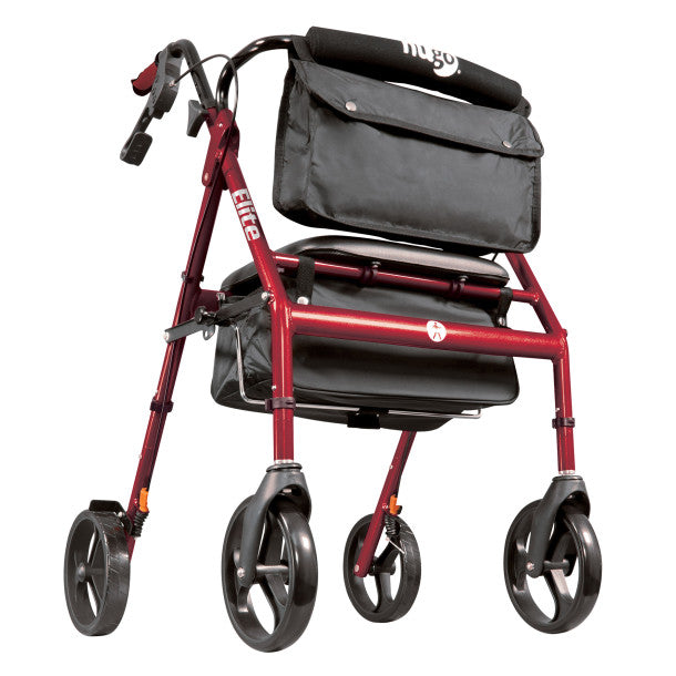 Hugo Elite Rolling Walker with Seat