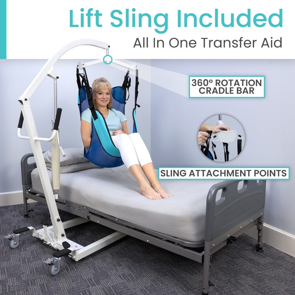 free lift sling included