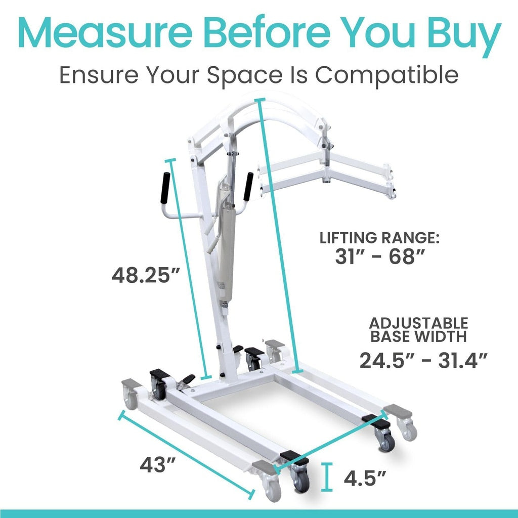 lift measurements