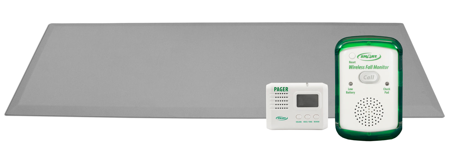 Heating mat with digital controller on a white background