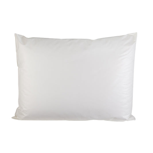 White pillow on a white background
