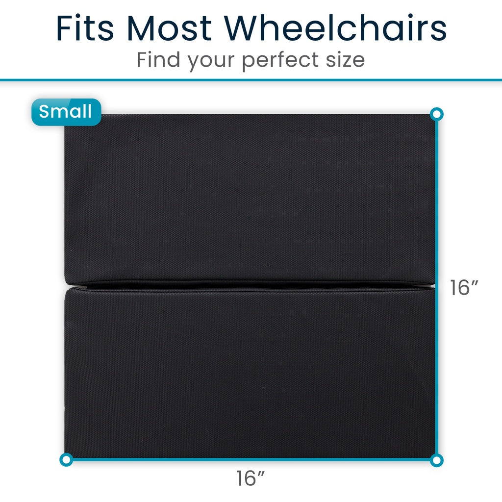 Vive Foldable Solid Seat Insert – Wheelchair Support Cushion